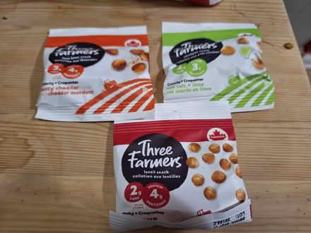Photo of free Bag of Three Farmers Protein Snacks (Warden/St. Clair) #3