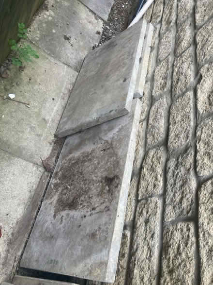 Photo of free 3 paving slabs (Hamsterley Colliery NE17) #1