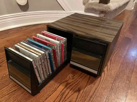 Photo of free Vintage CD and Cassette holders (Riverside/Hunt Club) #3