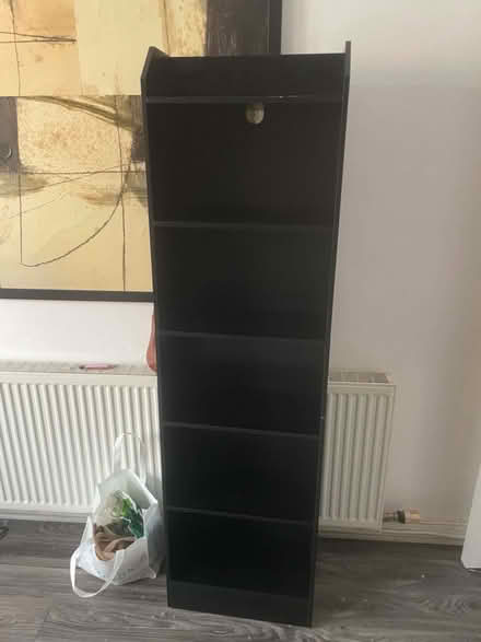 Photo of free Black shelf unit (Bury BL9) #1