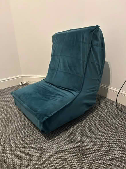 Photo of free Teal floor chair (Hyde SK14) #3