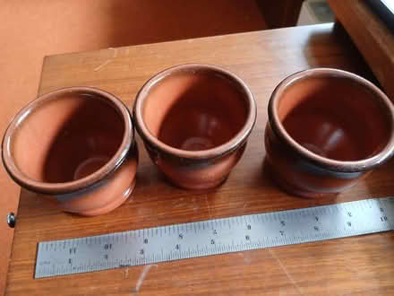 Photo of free Set of three pottery pots (Maidenhead SL6) #1