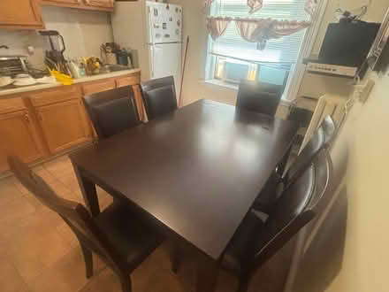 Photo of free 6-chair dining set (Brookline, MA) #2