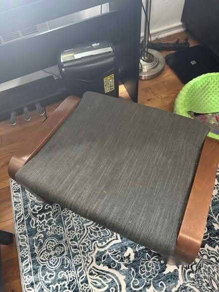 Photo of free IKEA chair and footrest (Northern liberties) #2