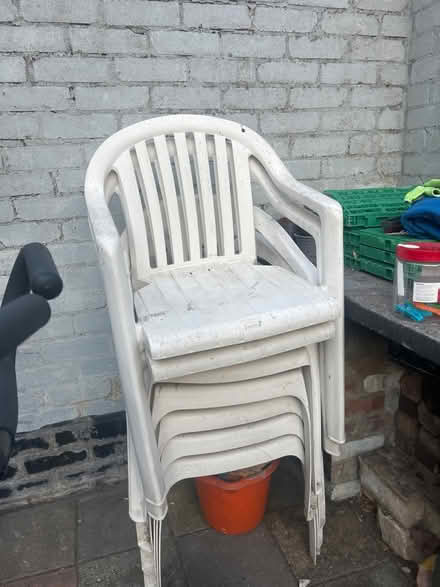 Photo of free Plastic chairs (Catford SE6) #1