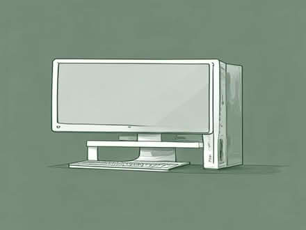 Photo of Pc monitor and tower (Shepshed LE12) #1