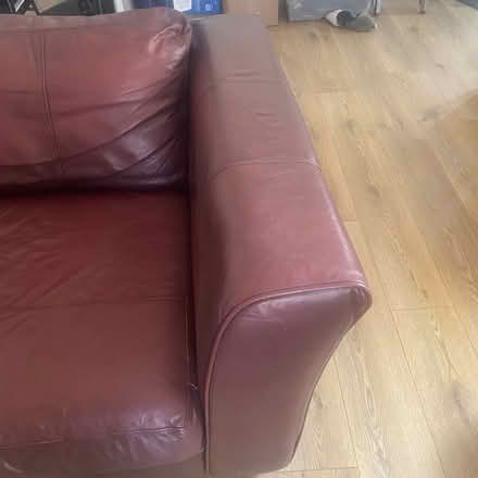 Photo of free 2 x leather sofas (West Molesey) #4