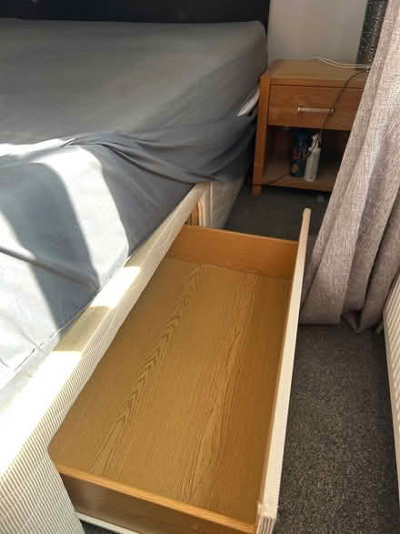 Photo of free King size bed base plus headboard (Chesterfield S40) #2