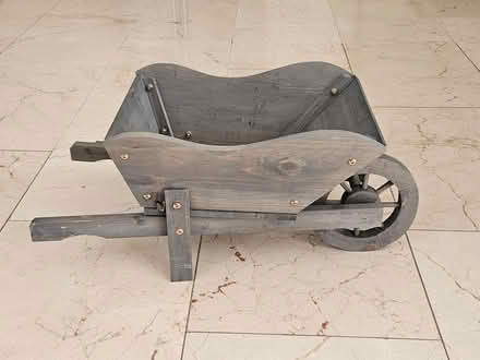 Photo of free Decorative wooden wheelbarrow (Blackrock) #1
