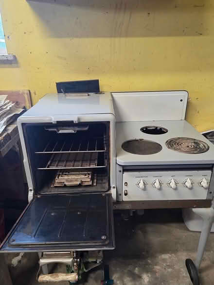 Photo of free Antique fridge and stove (Lafayette) #2