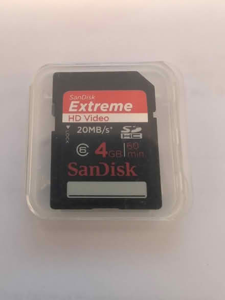 Photo of free 4GB SDHC memory card (West Twyford (Park Royal) NW10) #3
