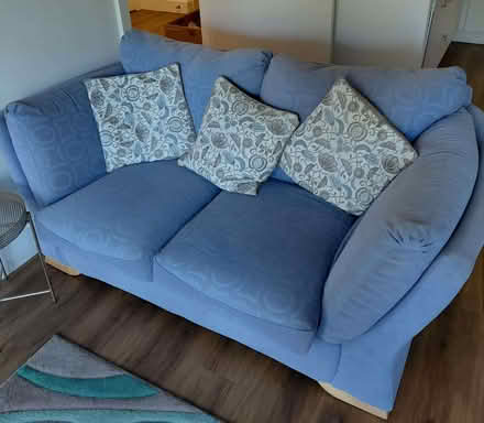 Photo of free 2 seater sofa with matching armchair (Ingol PR2) #2