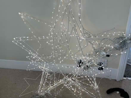 Photo of free Christmas star lights (Camden tube station NW1) #2