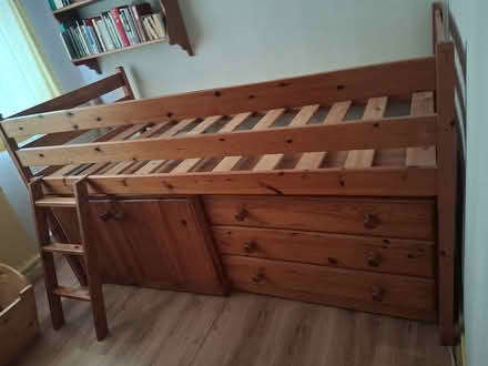 Photo of free gemini mid- sleeper bed (B91 Sharmans Cross area) #1