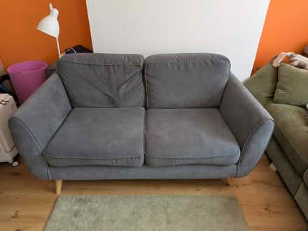 Photo of free Grey sofa (Ravenscourt Park W6) #2