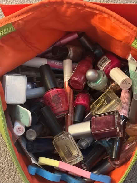 Photo of free Large bag old nail polish (Chalfont 18914) #1