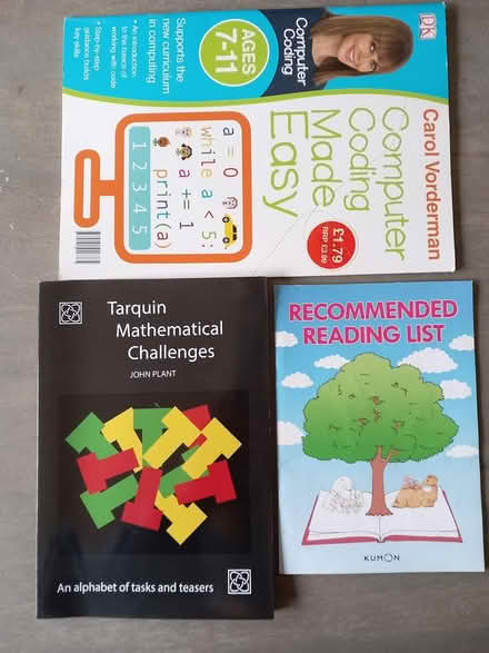 Photo of free math books (RG6 near Palmer Park) #1