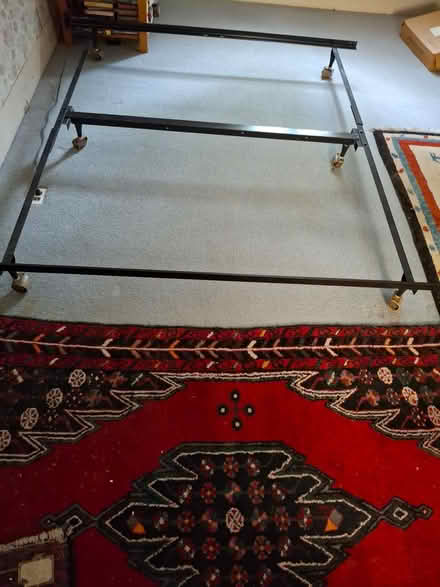 Photo of free Metal king size bed platform (North kingstown) #1
