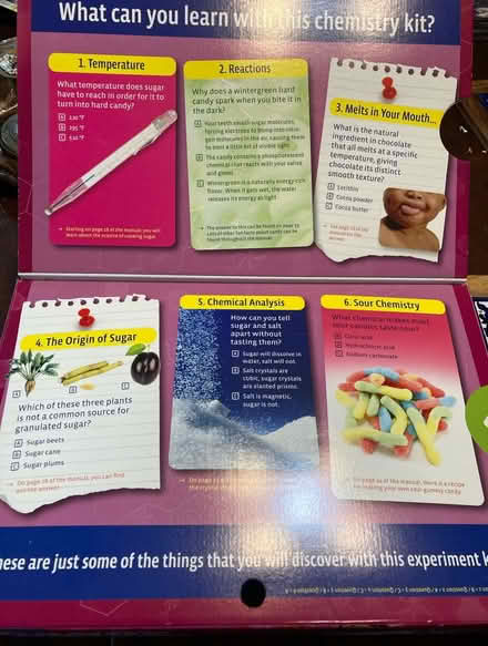 Photo of free “Candy Chemistry” science kit (Petworth/ Park View) #2