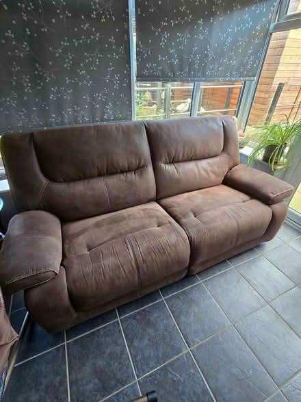 Photo of free Three seater sofa (Le14 4dn) #1