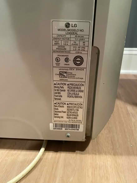 Photo of free Dehumidifier (McLean, Va) #2