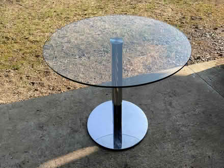 Photo of free Glass topped table (Sheepwash) #1