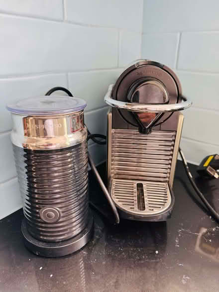 Photo of free Nespresso machine + frother + few pods (Earlsfield SW18) #1