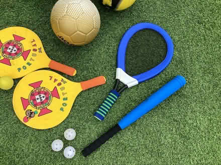Photo of free Footballs, bats etc (Ashington NE63) #4