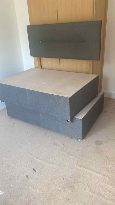 Photo of free Divan Double bed with headboard (Adamstown lucan) #1