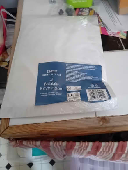 Photo of free White bubble envelopes (Kingsholm GL1) #1