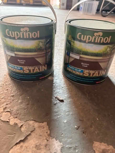 Photo of free Cuprinol decking stain (Walton Summit PR5) #1