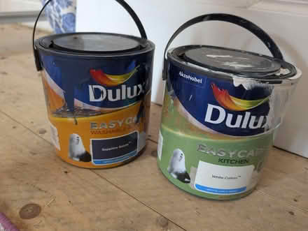 Photo of free White and blue paint (Kings Norton) #1