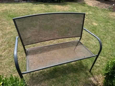 Photo of free Garden bench, bit rusty (Southmoor OX13) #1