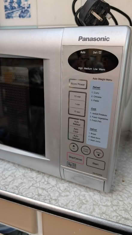 Photo of free Panasonic Microwave (Powick WR24RY) #1