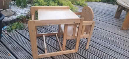 Photo of free Wooden high chair (Llandrindod wells LD1) #3