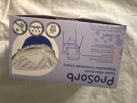 Photo of free Disposable bed pan / commode liners (Harlesden NW10) #1