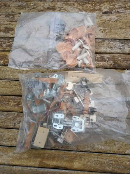 Photo of free Hygena kitchen cupboard door hinges and other stuff (Menston LS29) #1