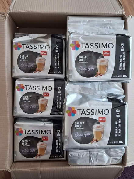 Photo of free Tassimo chai latte pods (Bare LA4) #1