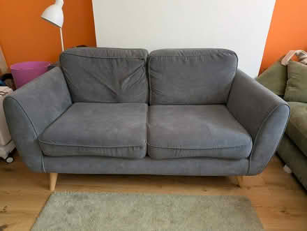 Photo of free Grey sofa (Ravenscourt Park W6) #1