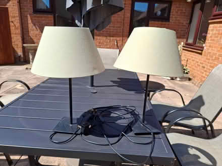 Photo of free Pair of bedside lamps (Bolbeck Park Mk15 8QD) #1
