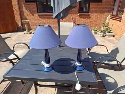 Photo of free Two bedside lamps (Bolbeck Park Mk15 8QD) #1