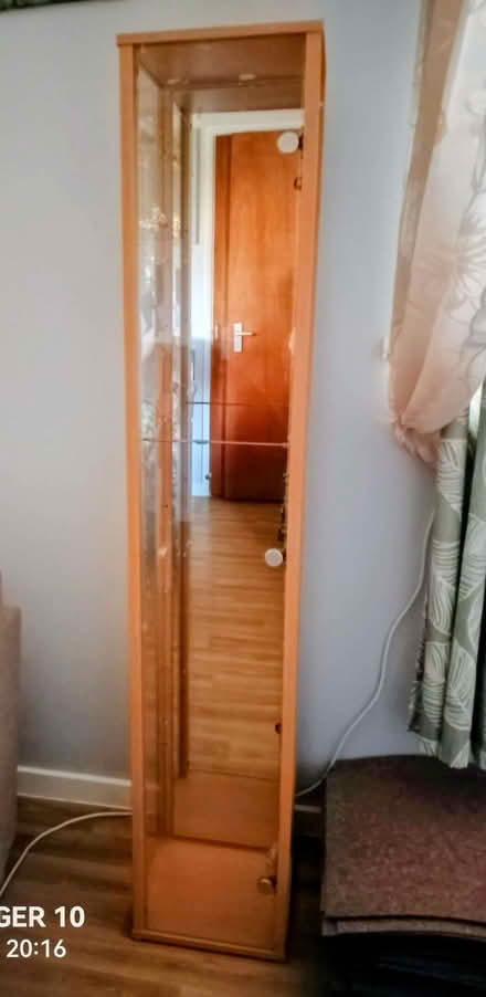 Photo of free Glass display cabinet (Hailsham BN27) #1