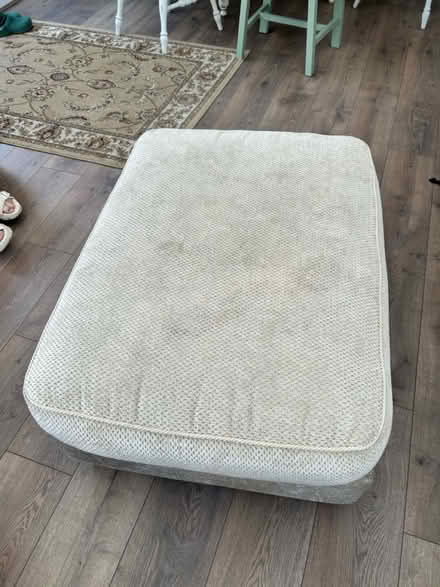 Photo of free Large footstool/dog bed (Chesterfield S40) #2