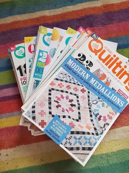 Photo of free Quilting magazines (Dyke Road area BN1) #1