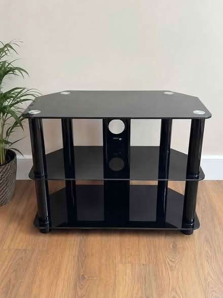 Photo of free Black Glass TV Stand (Strood, ME2) #1
