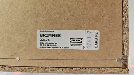 Photo of free Ikea Brimnes Bookcase 60x190 cm white 2-drawer 3-shelf (Townsend AL3) #3