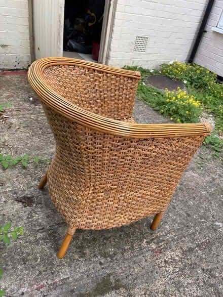 Photo of free Rattan chair (Abingdon OX14) #3