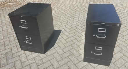 Photo of free Two HON two drawer filing cabinets (Tiburon - near Corte Madera) #1