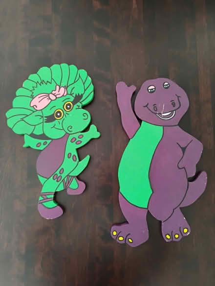 Photo of free Barney & Baby Bop Wall Decorations (Mississauga) #1