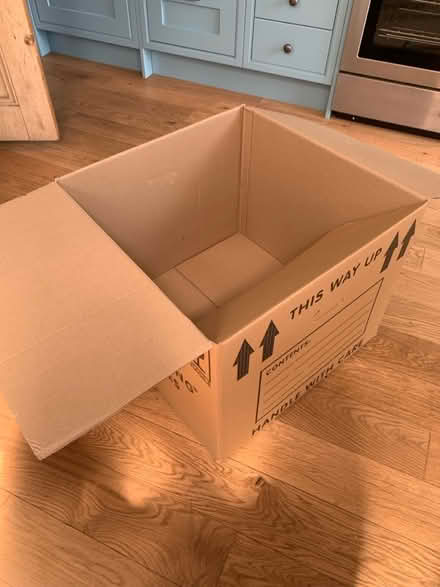 Photo of free 6 large cardboard boxes (Wendell Park, Hammersmith W12) #1
